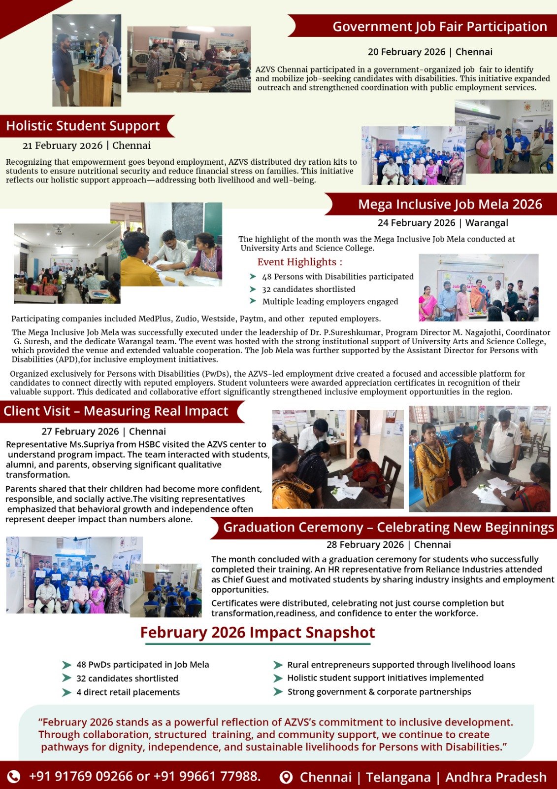 April Newsletter Part 2